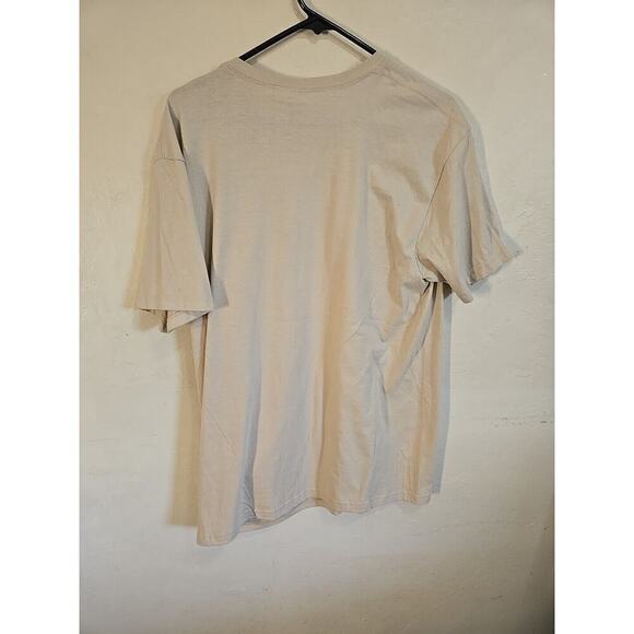 Men's Ford Mach 1 Mustang 1969 T-shirt Size L Tee Luv Tan - Picture 7 of 8